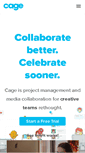Mobile Screenshot of cageapp.com